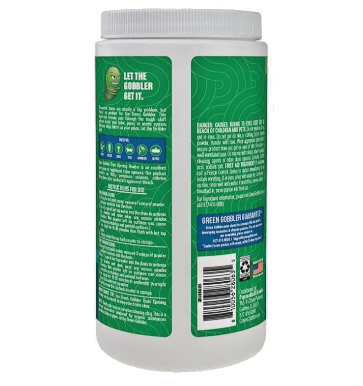 Drain Clog Remover and Drain Opening/Cleaning Powder 20+ Uses 3.31 lbs