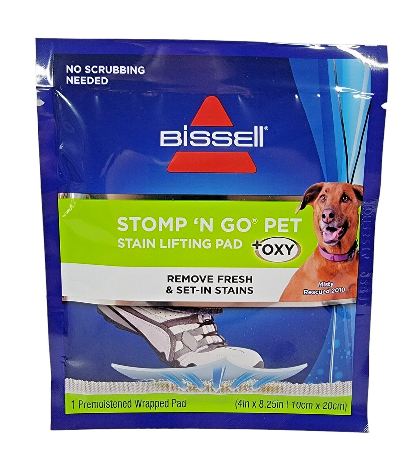5 Pack Bissell Stomp n Go Pet Stain Lifting Pad OXY NEW SEALED Discontinued