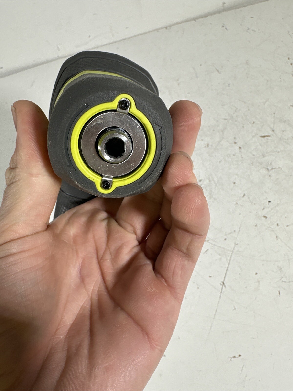Ryobi Compact Size Power Scrubber Kit FVG51K Bare Tool No Battery Or Tip A-5