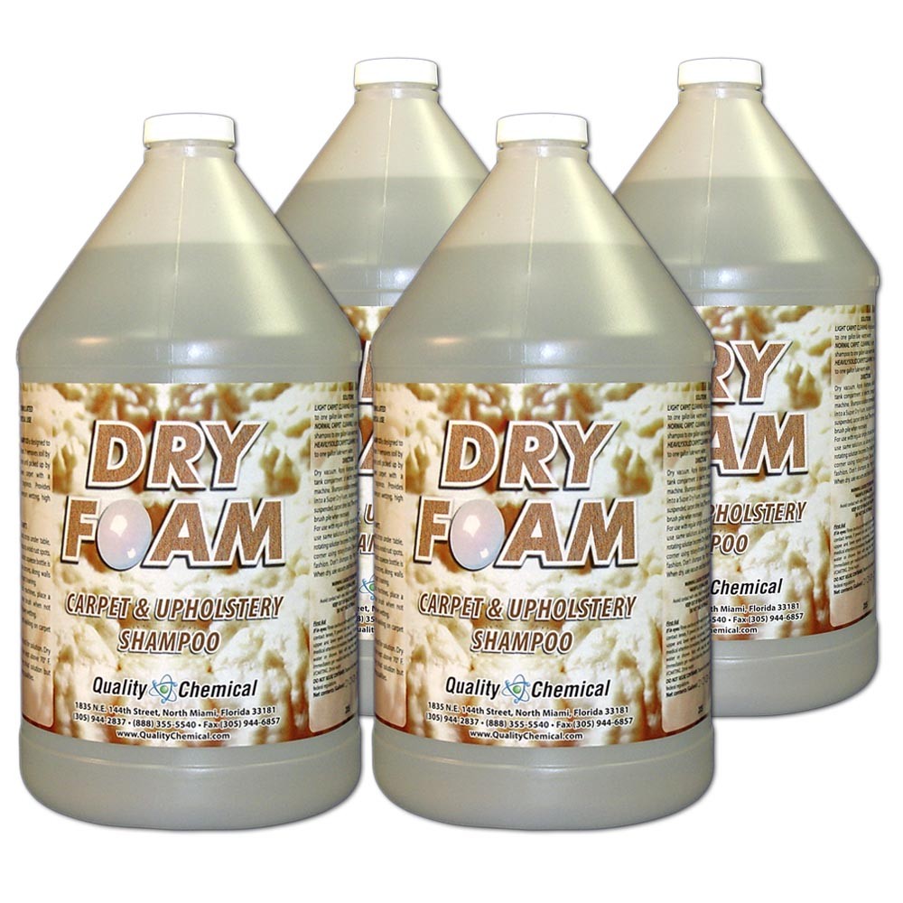 Dry Foam Carpet and Upholstery Shampoo – 4 gallon case