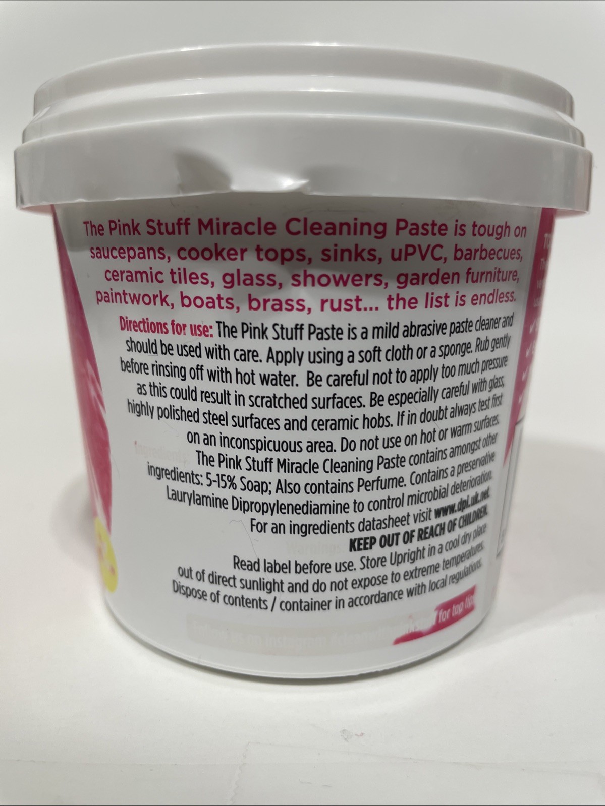 THE PINK STUFF CLEANING PASTE ~ 500g