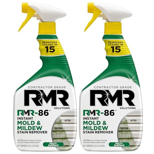 RMR-86 Instant Mold and Mildew Stain Remover Spray 32oz 2 Pack Scrub Free Formul