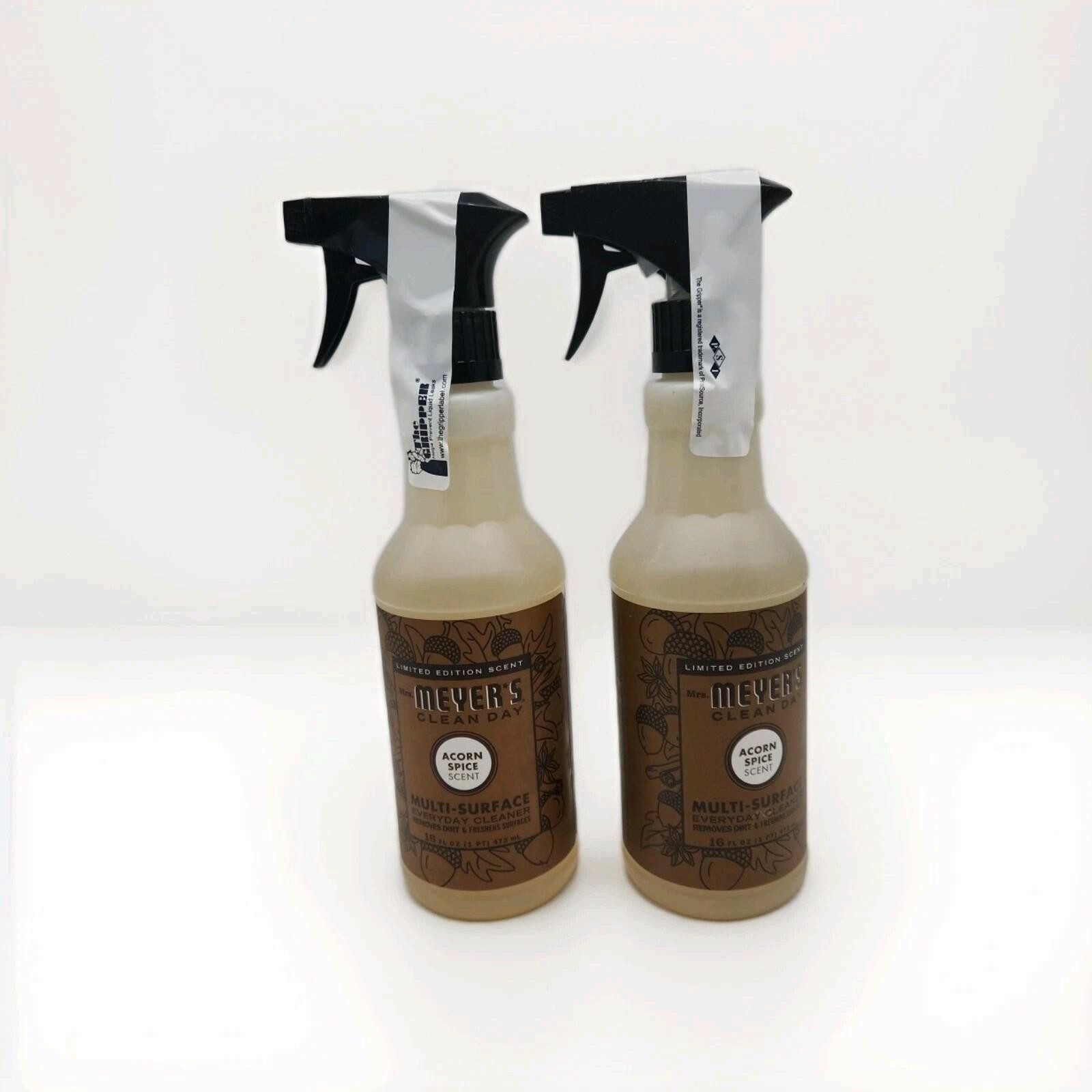 Mrs Meyer’s Clean Day Acorn Spice Multi Surface Everyday Cleaner 16Oz 2 Pk…3..