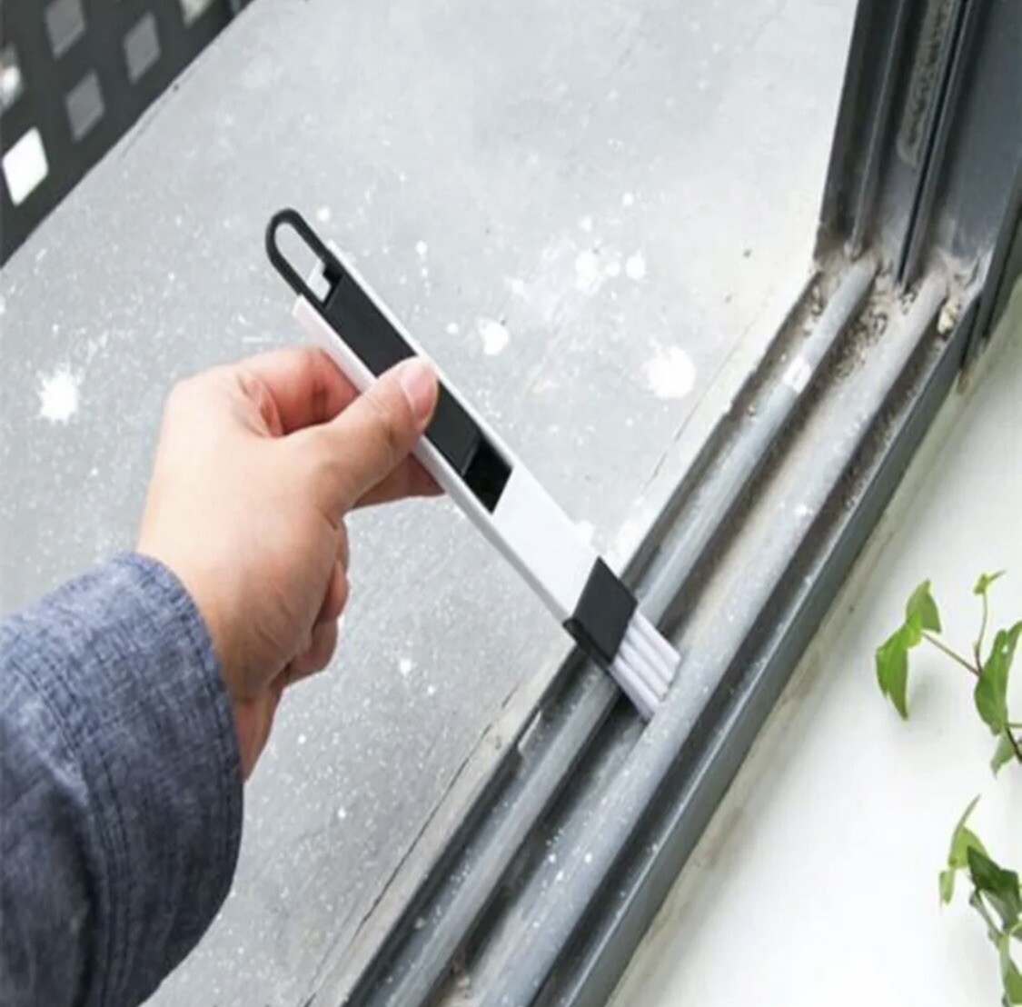Lot of 5 Door Window Track Kitchen Hand-held Gap Cleaning Tools