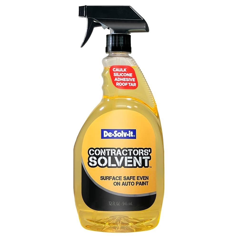 32 OZ Contractors Solvent – Heavy-Duty De-Solv-It for Adhesive & Grease Removal