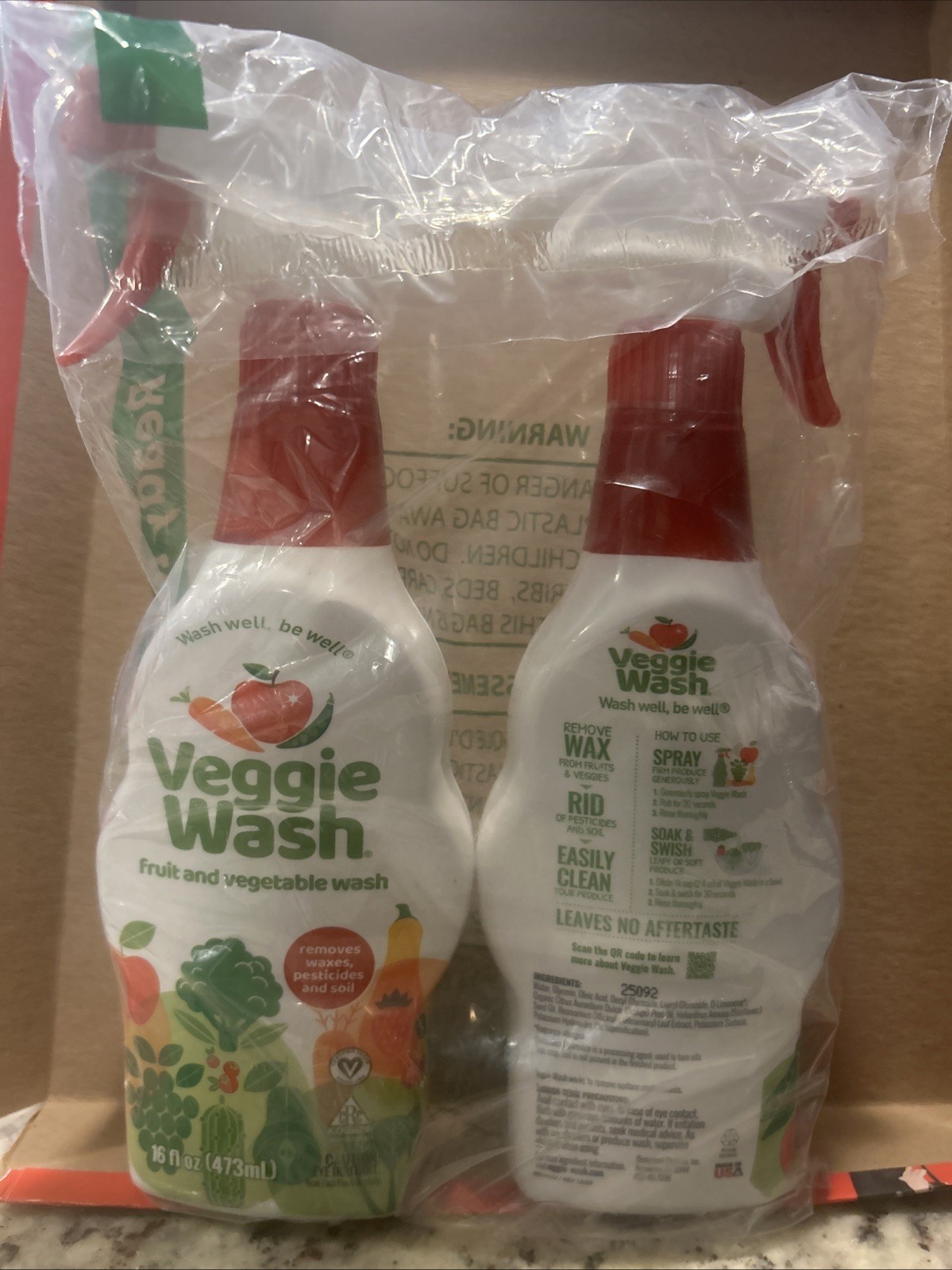 Veggie Wash 16 -fl oz Unscented Liquid All-Purpose Cleaner.