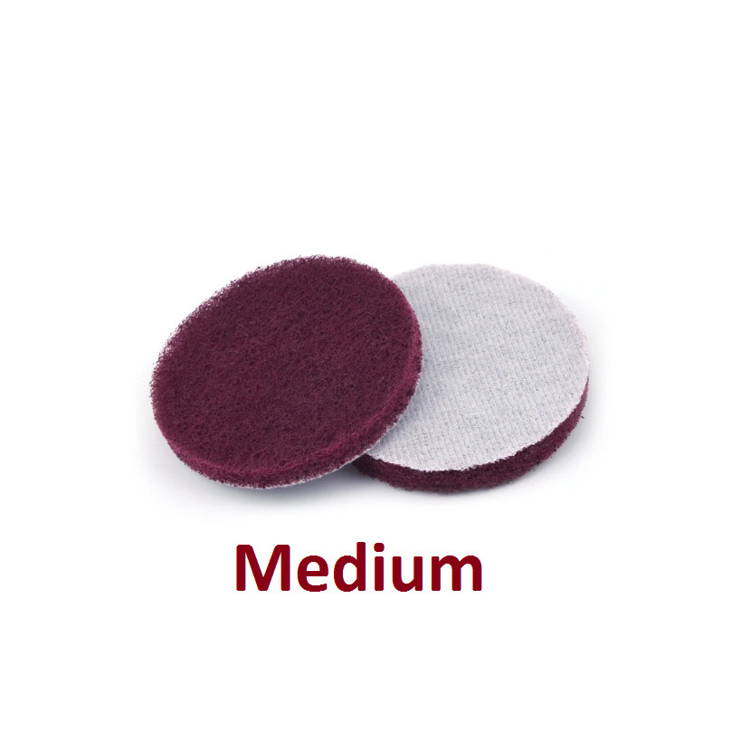 15 Pcs 2, 3, 4, 5″ Coarse Medium Fine Hook & Loop Scotch Brite Sanding Discs