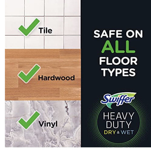 20ct Swiffer Heavy Duty Pet & More 3D Dry Sweeping Pads/cloths Thick W GAIN