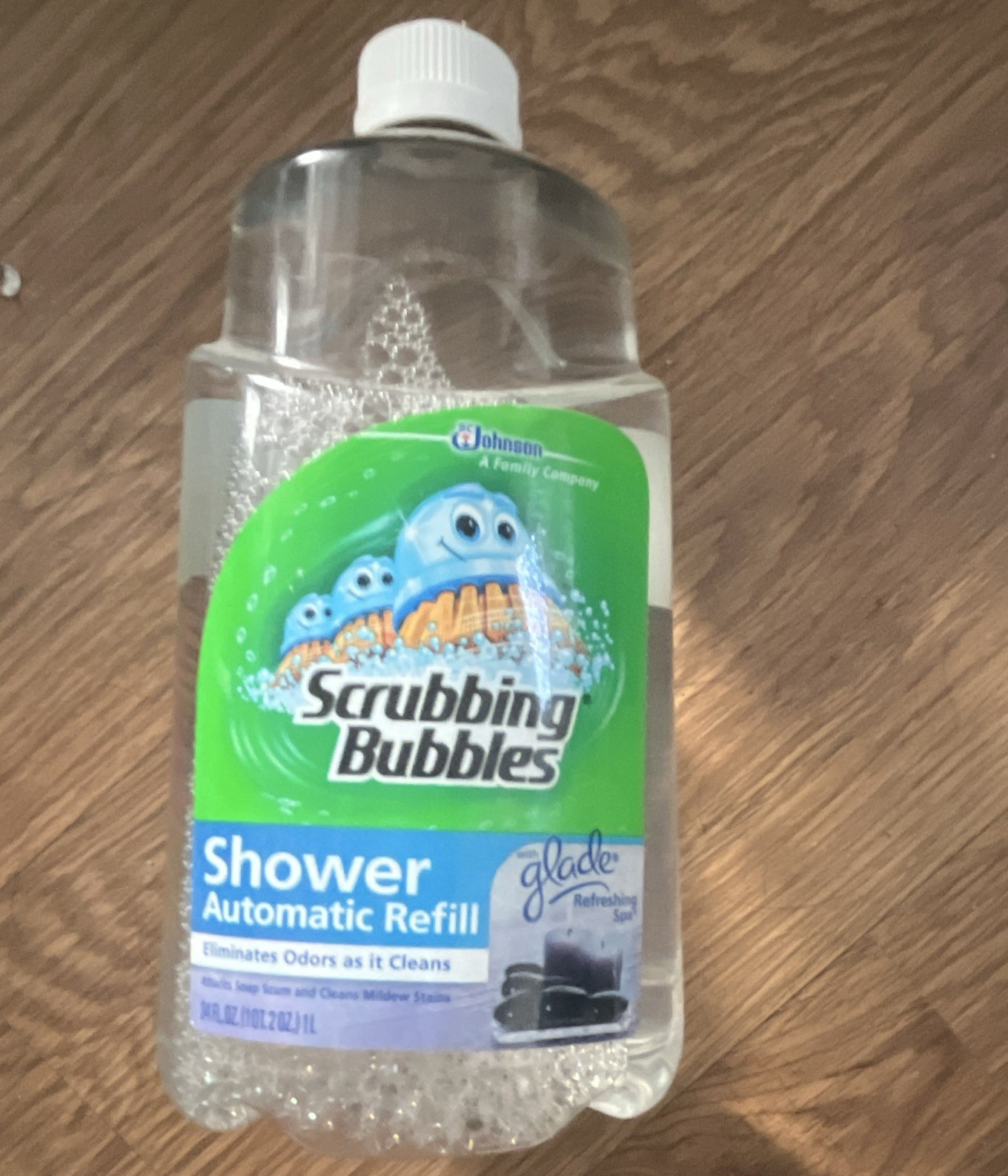 Scrubbing Bubbles Shower Automatic Refill Glade Refreshing Spa 34 fl oz