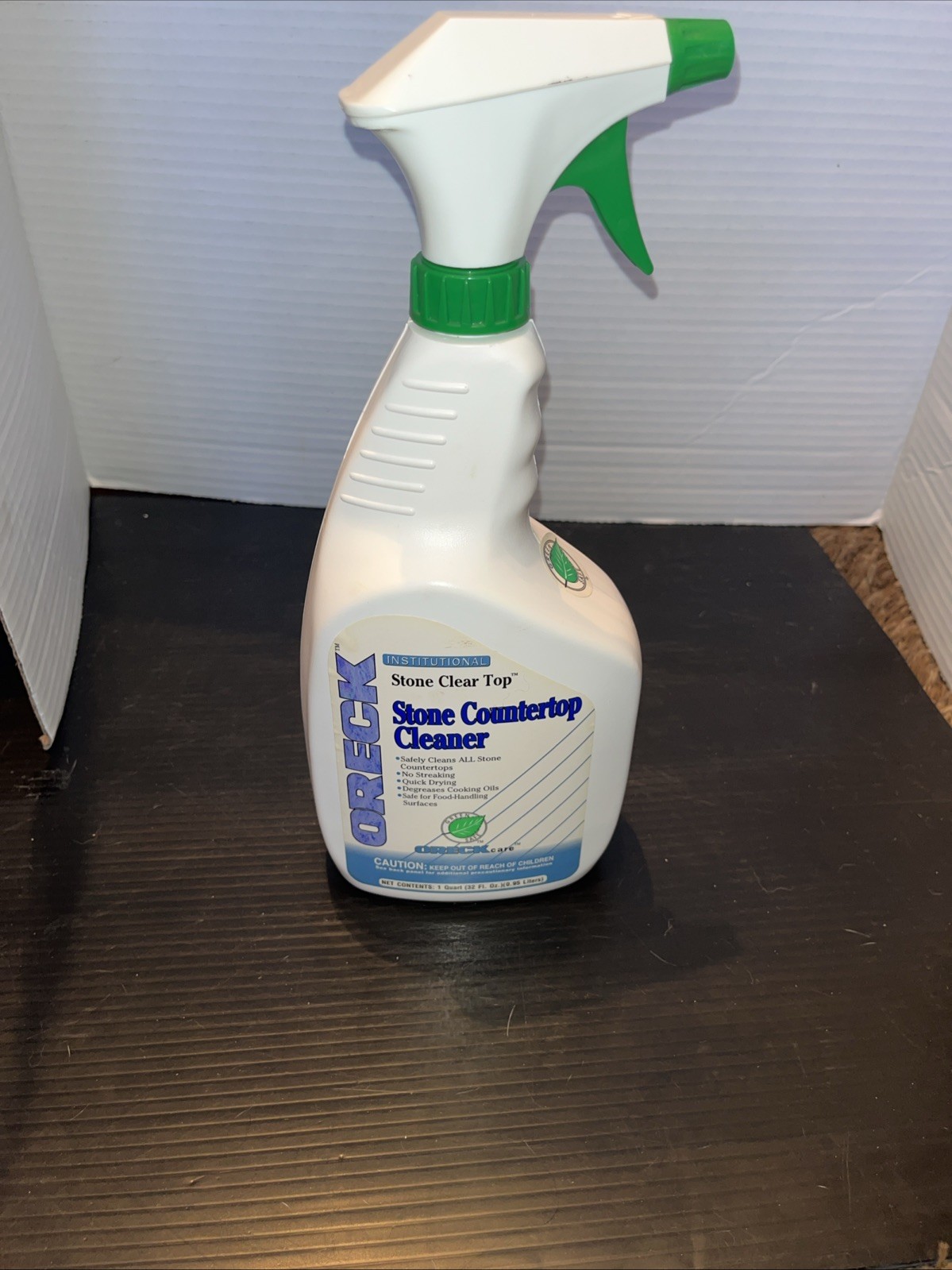 Vintage NOS Oreck Stone Countertop Cleaner Discontinued 1998 Original 32oz