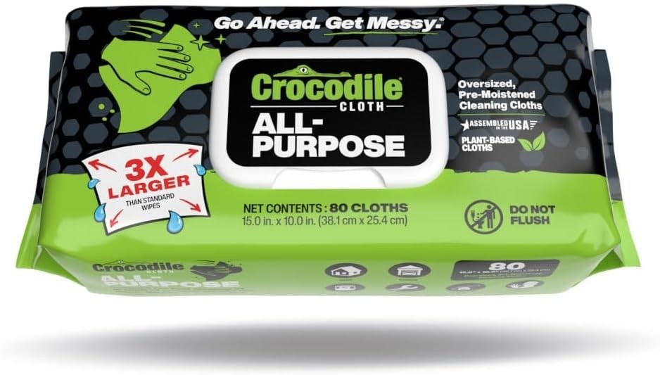 Powerful All-Purpose Cleaning Wipes – Alcohol-Free & Plant-Based Solutions