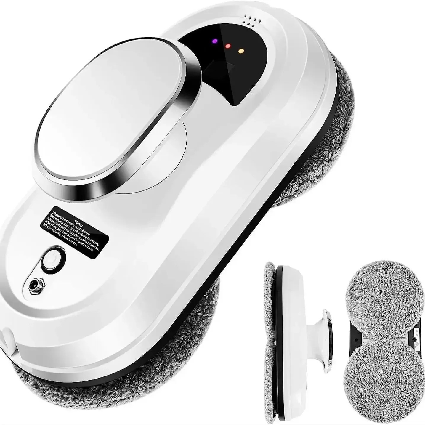 Window Cleaning Robot 5600Pa Suction Remote Control Auto Glass Cleaner Mop Wipe