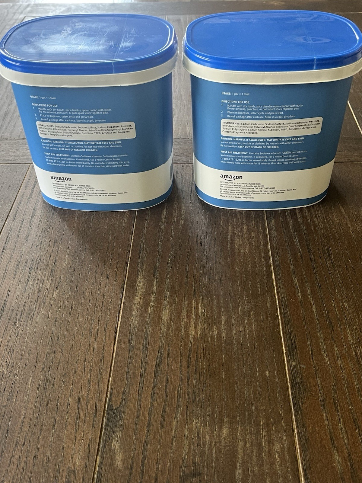Amazon Basics Dishwasher Detergent Pacs Fresh Scent, 170 (2 x 85) Count Pods NEW