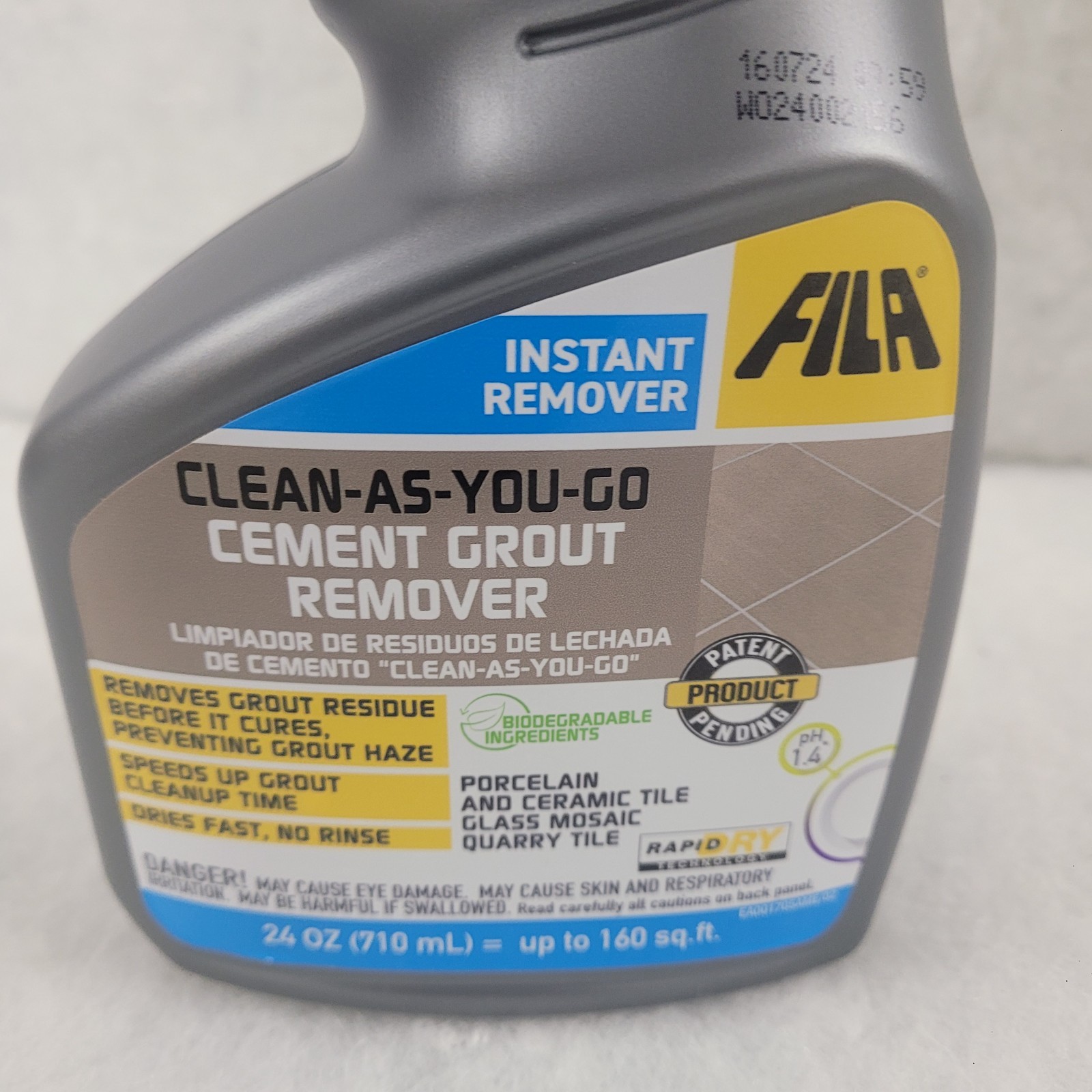 , HYBRID & EPOXY , Instant Cleaner for Fresh Epoxy Grout residues, Grout Clea…