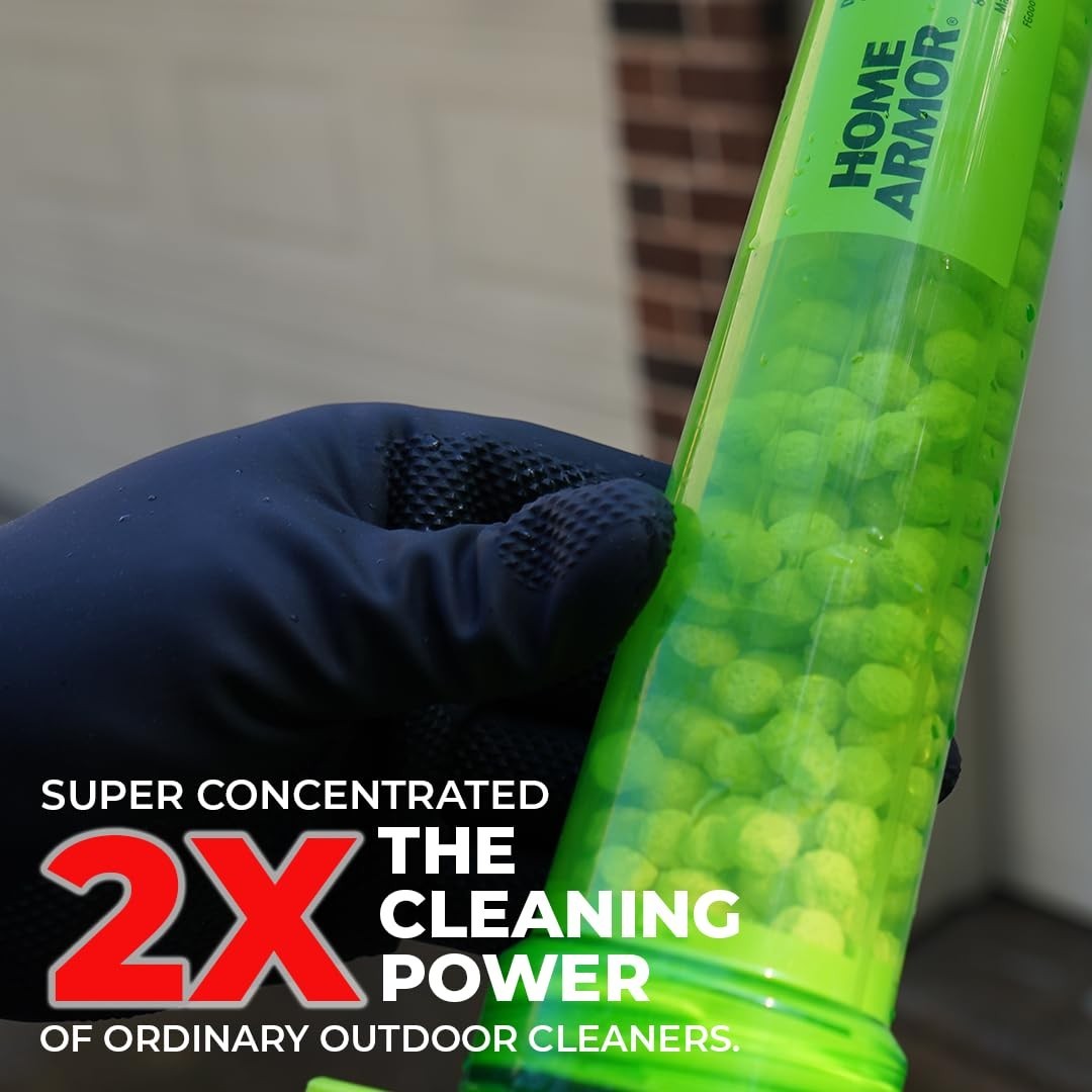 Home Armor Power Clean Wand Outdoor Cleaning System Blasts Mold Mildew Algae