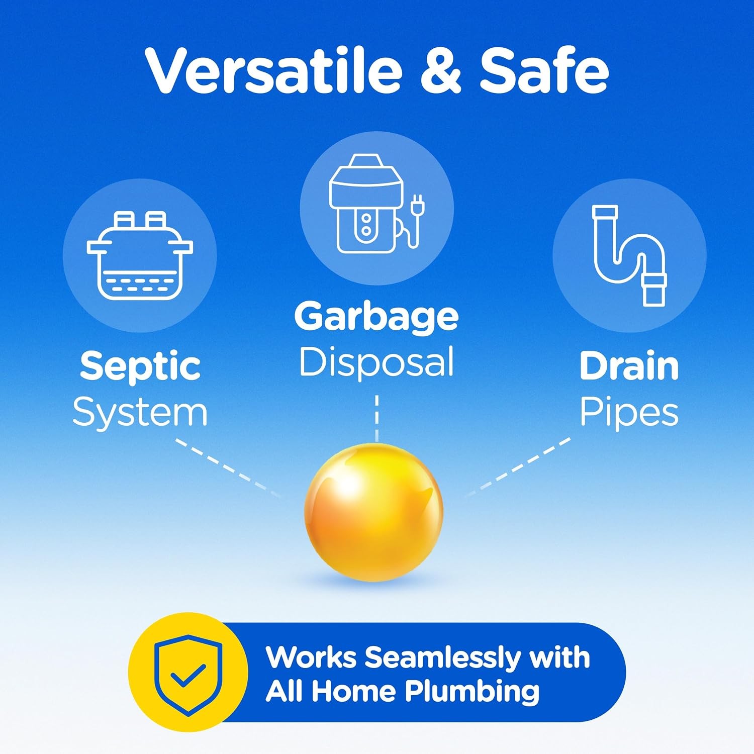 Compac Home [[60 Count]] Plink Garbage Disposal Cleaner and Deodorizer VALUE PAC