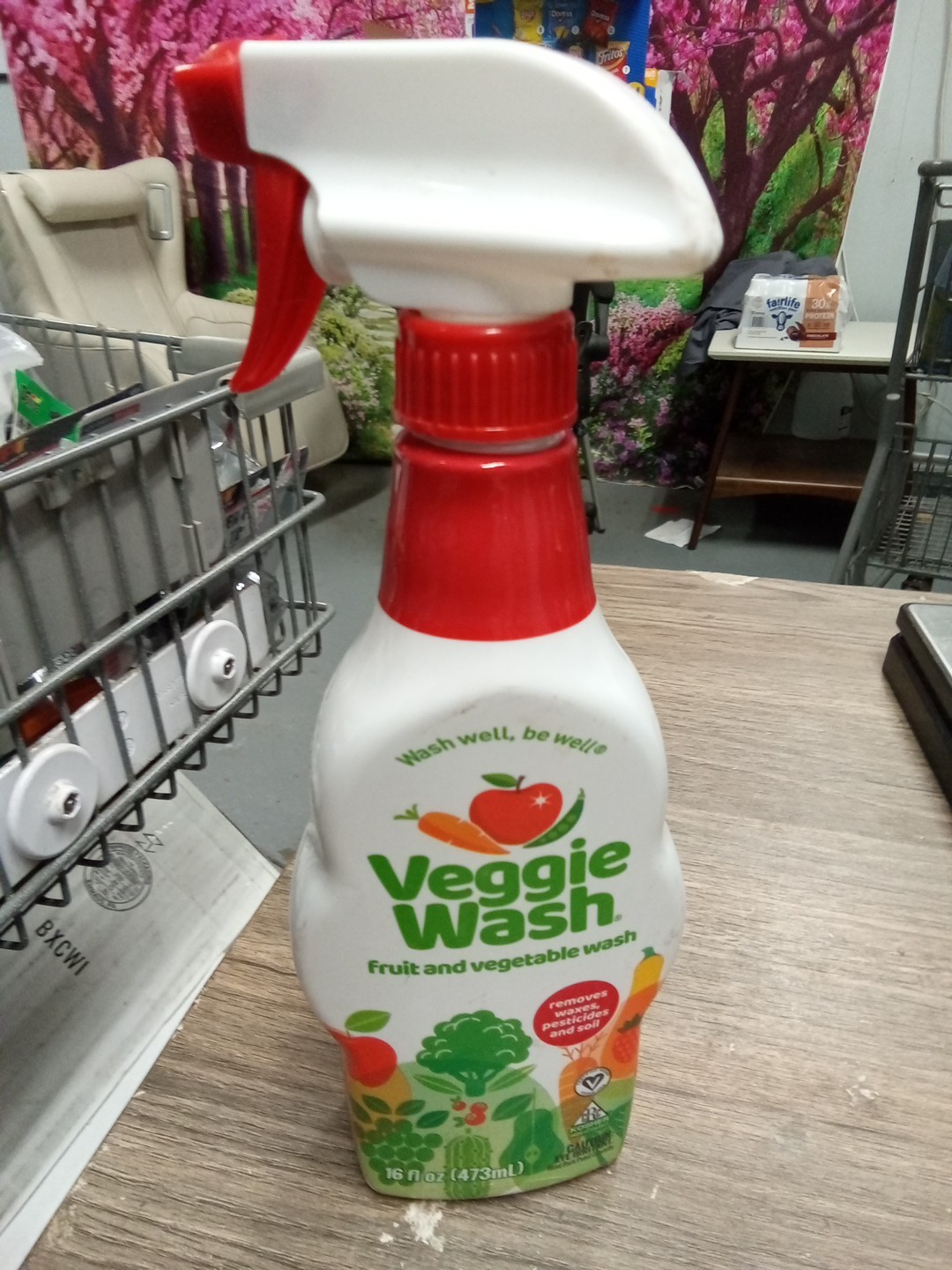 Veggie Wash Organic Fruit and Vegetable Wash, 16 Fl Oz 522 Dt