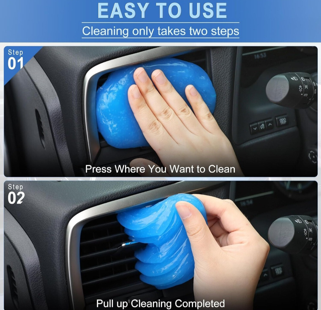 JustTop Detail Crevice Cleaning Compound Gel for Auto, Computers, Home BRAND NEW