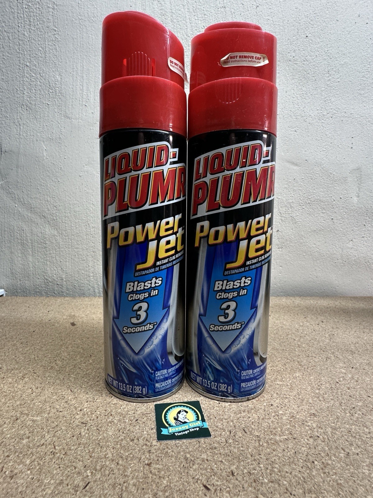2x Liquid Plumr – Power Jet 13.5oz Unclogs Clogs In Seconds