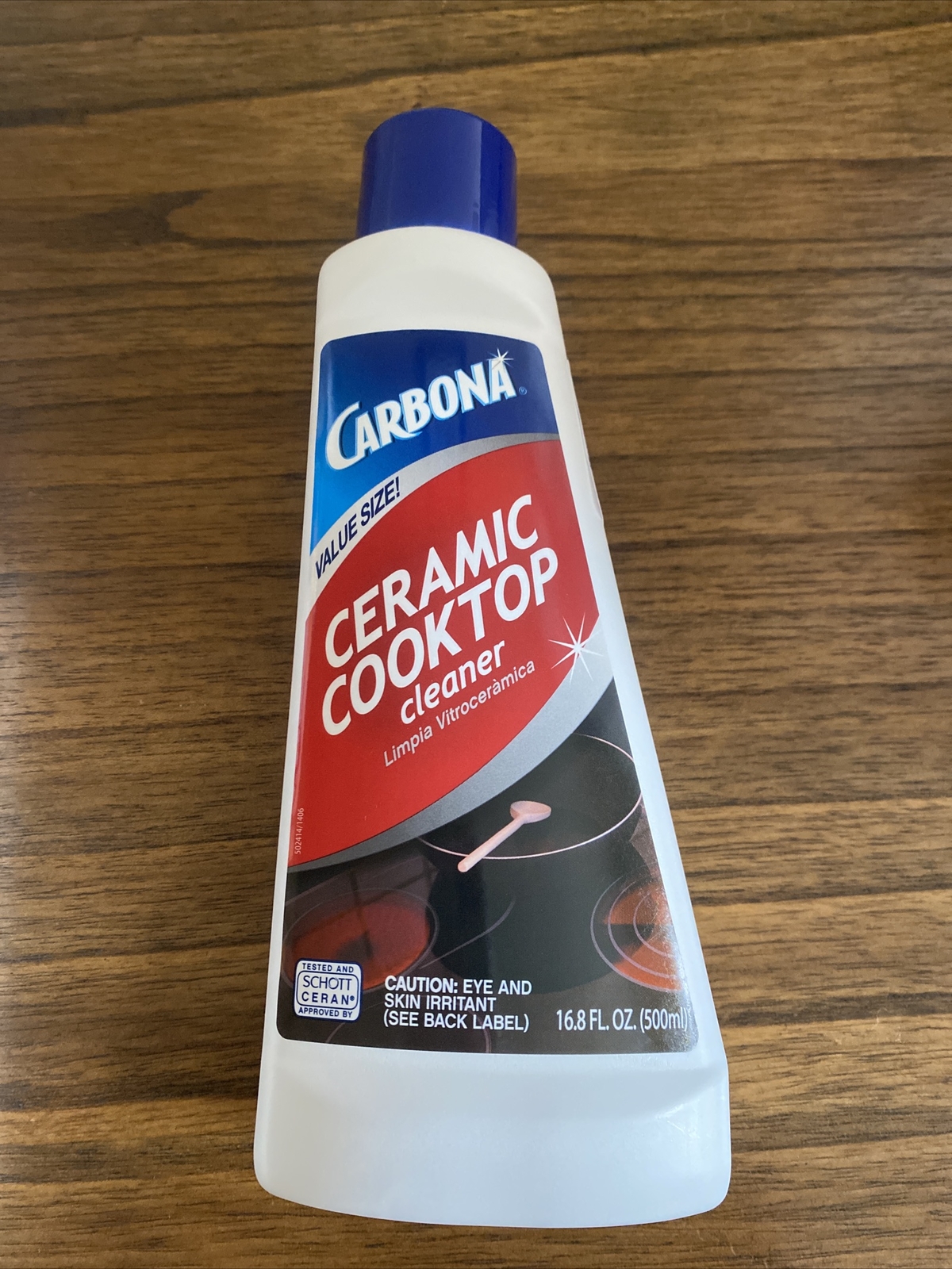 Carbona Ceramic Cooktop Cleaner (16.8 oz) Value Size – Brand New!