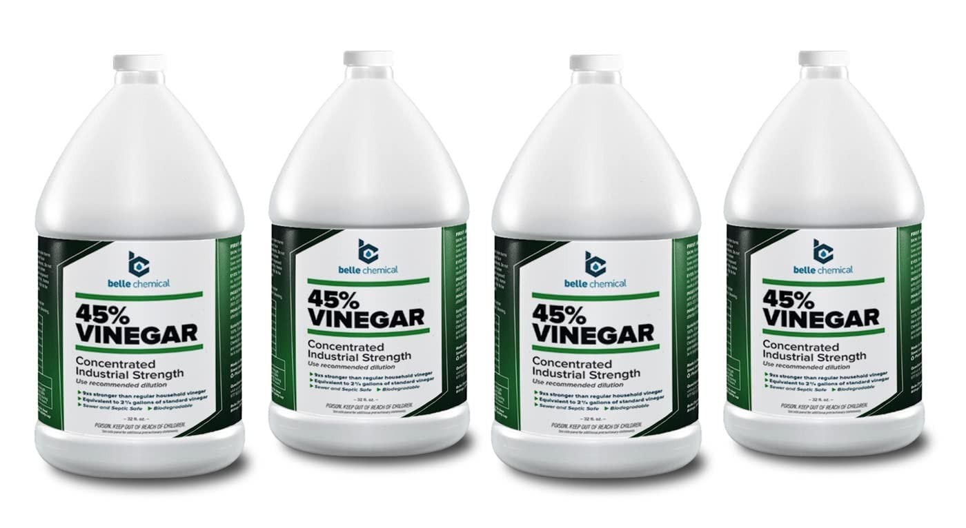 45% Pure Vinegar Concentrated Industrial Grade 1-Gallon