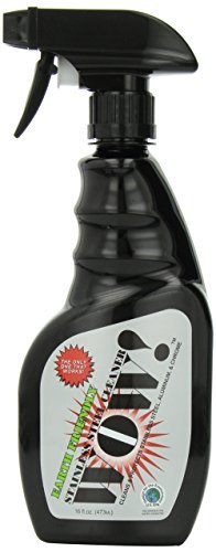 WOW RTU Stainless Steel Polish Clear Light-Amber 16 oz Spray Bottle | 6/Case