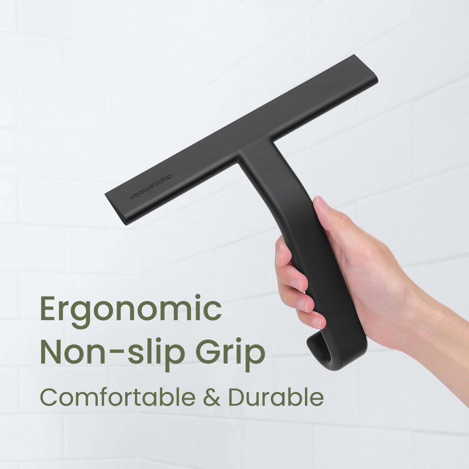 Premium Silicone Shower Squeegee – Streak-Free Cleaner Tool for Glass, Tile, Mir