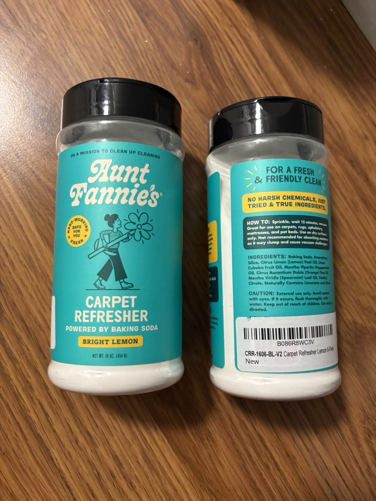 Aunt Fannie’s Lemon Scent Carpet Upholstery Refresher 16 Oz Lot Of 3 NIP