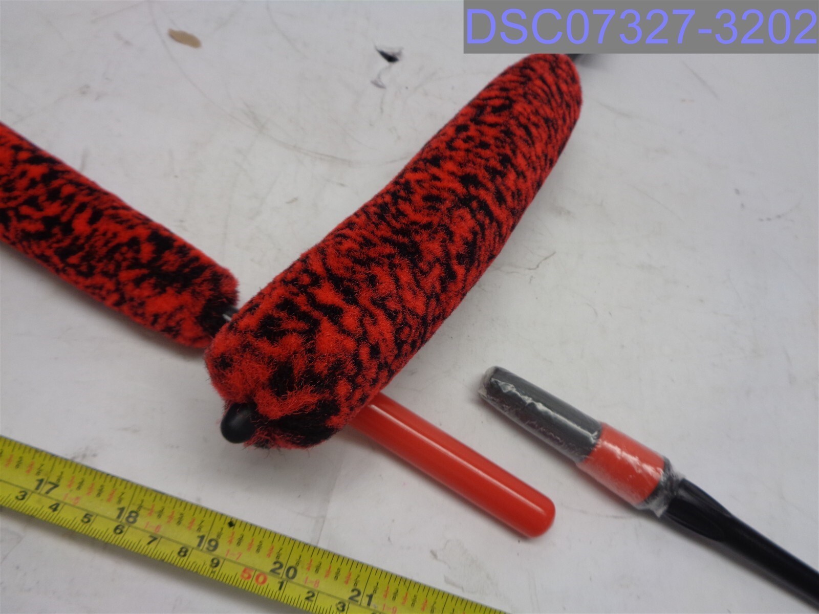 3 Piece Set – bzczh Red & Black Wheel/Tire Woolies #X002VX389F