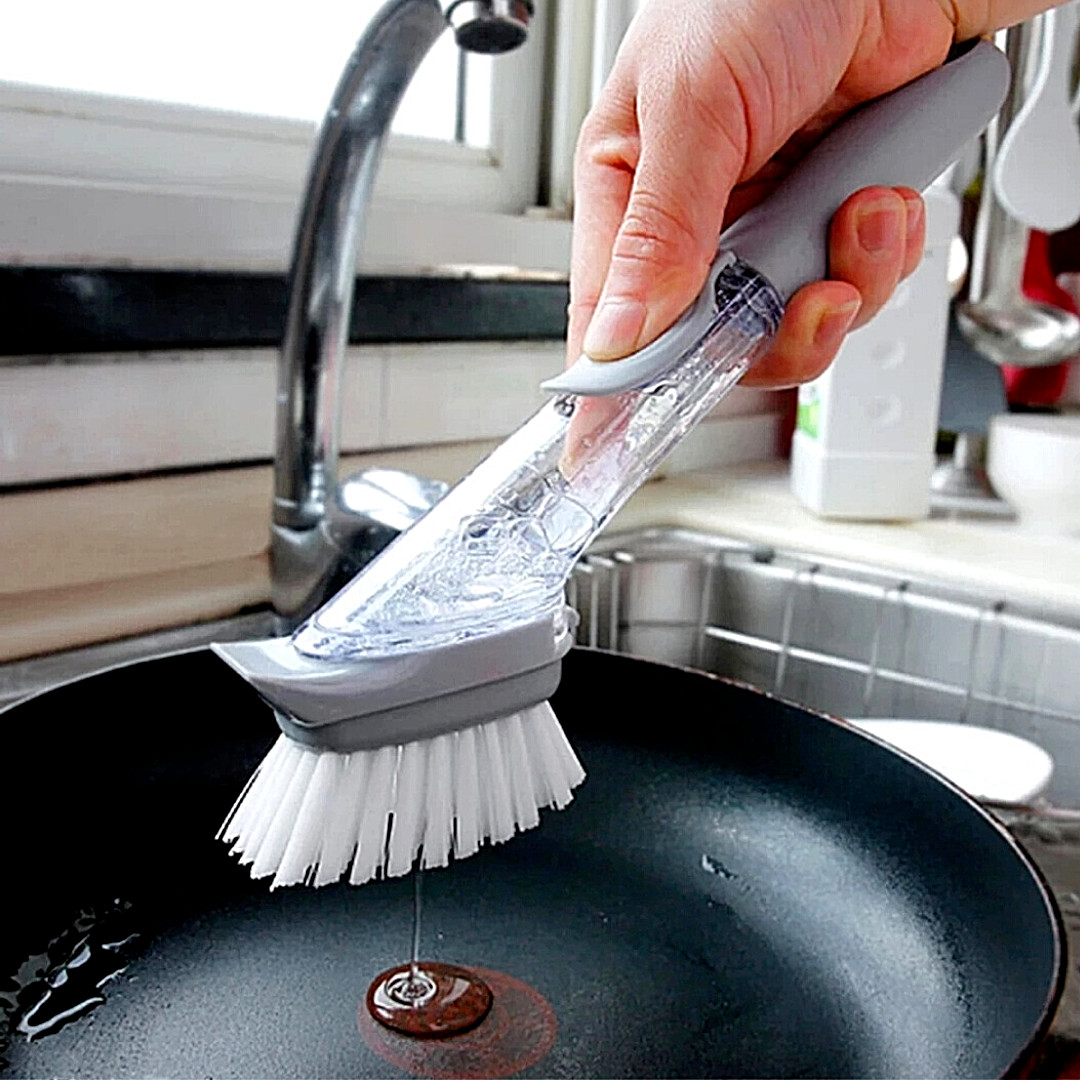 Dispensador de Jabon Herramienta para Lavar Fregar Platos Limpieza de cocina