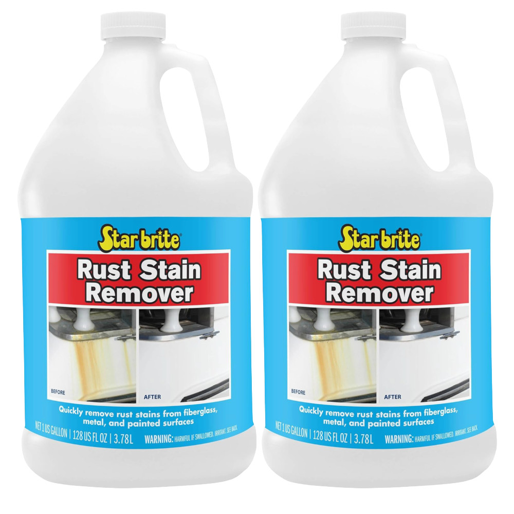 Star brite Rust Stain Remover 2 gal. Dissolve Corrosion Stains Fiberglass, Metal