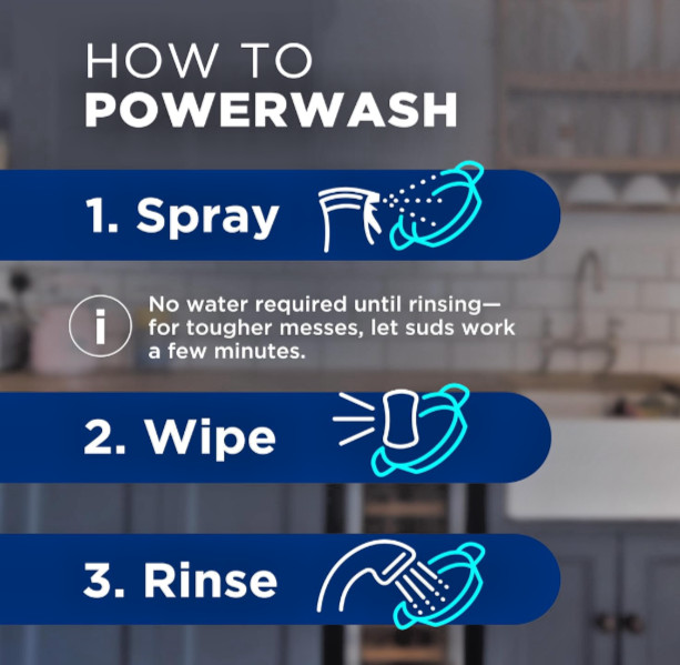 Spray, Wipe, Wow | Dawn Platinum Powerwash Dish Soap Spray Bundle Fresh Scent