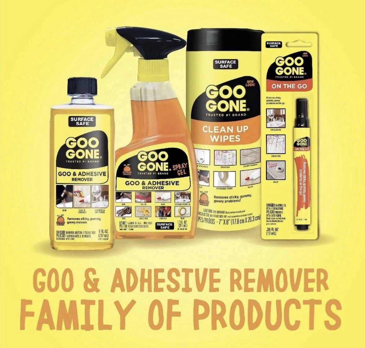 Goo Gone Original Spray Gel – 12 fl. oz