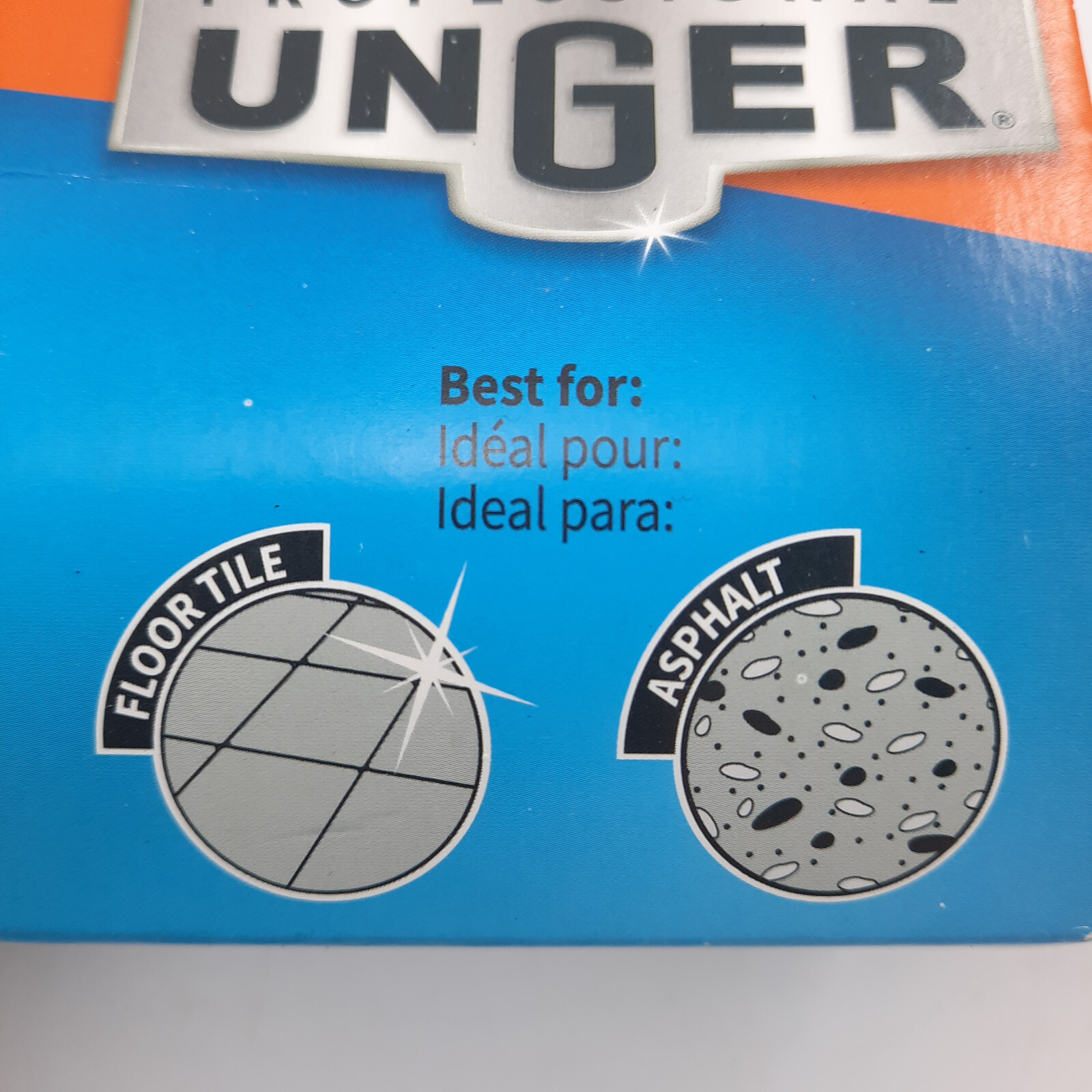 Unger 18 Inch Professional Aquaflex Uneven Surface Floor Squeegee Sealant Water