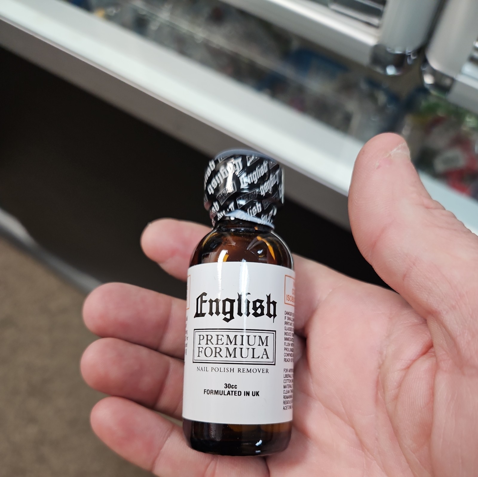 english Leather Cleaner Brown bottle-30 ml