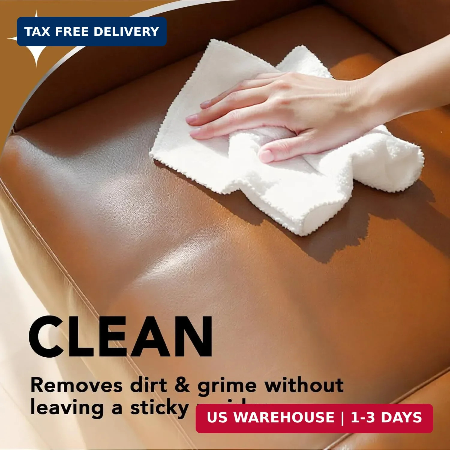 Weiman Leather Cleaner & Conditioner – Cleans, Restores & Protects Leather, UV P