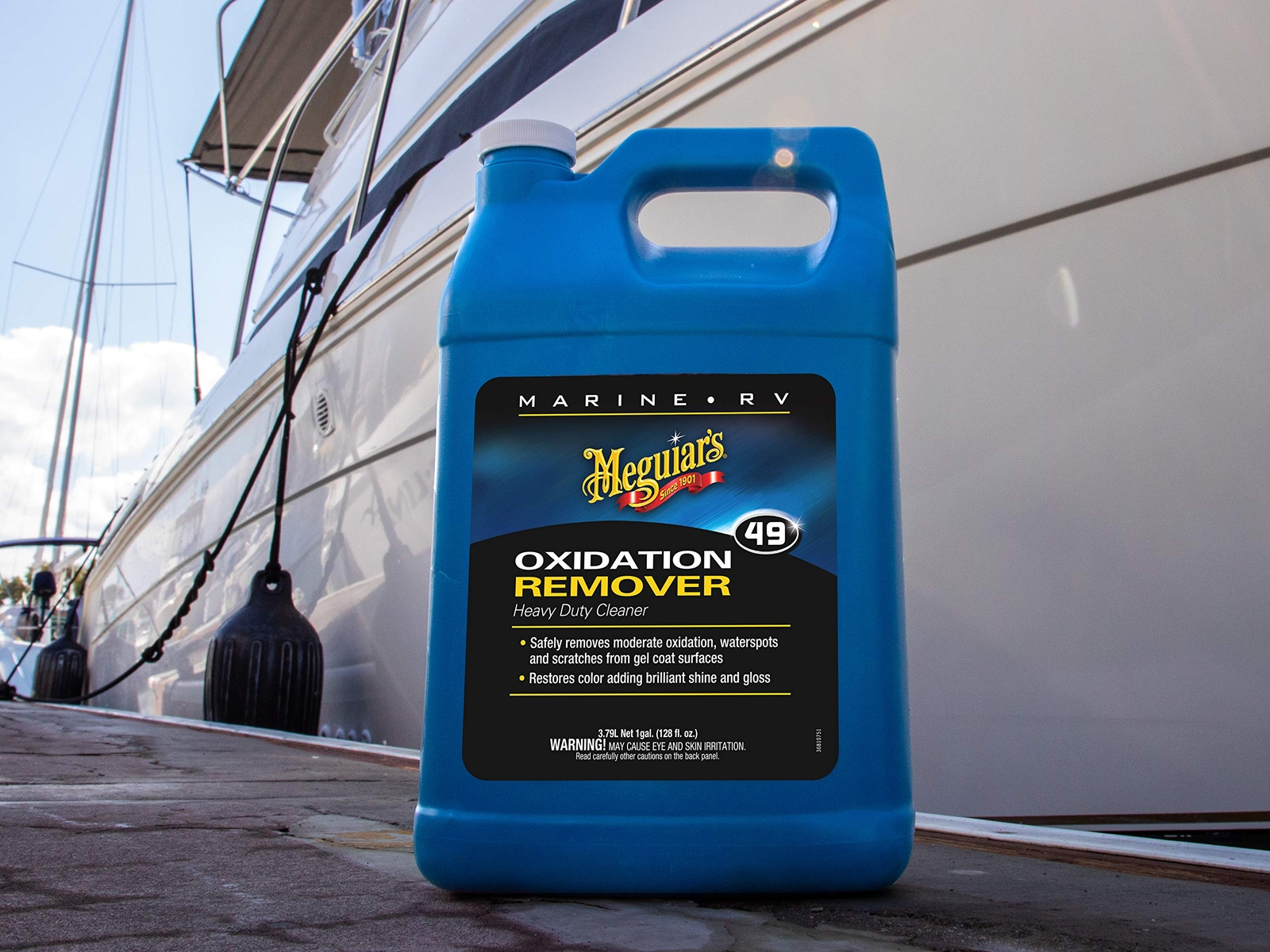 Meguiars M4901 Marine/RV Heavy Duty Oxidation Remover 1 Gallon