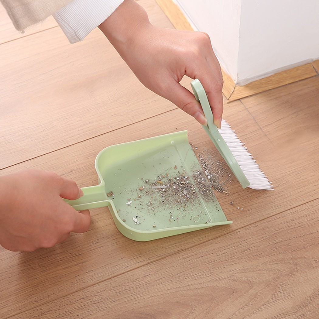 Dustpan Broom Set Small Lovely Modell Cleaning Brush Cleaning Car Air Outlet
