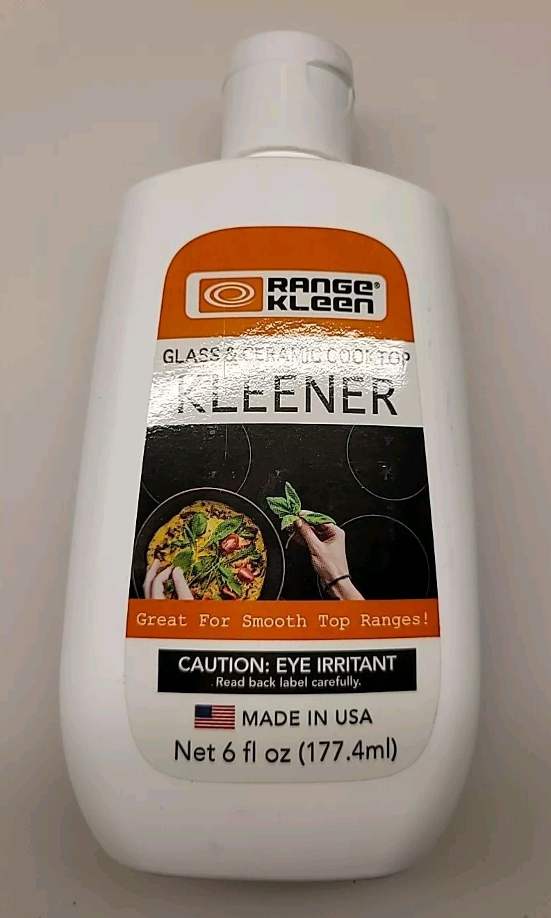 Range Kleen Glass & Ceramic Cooktop Kleener Made In the USA – 6oz.