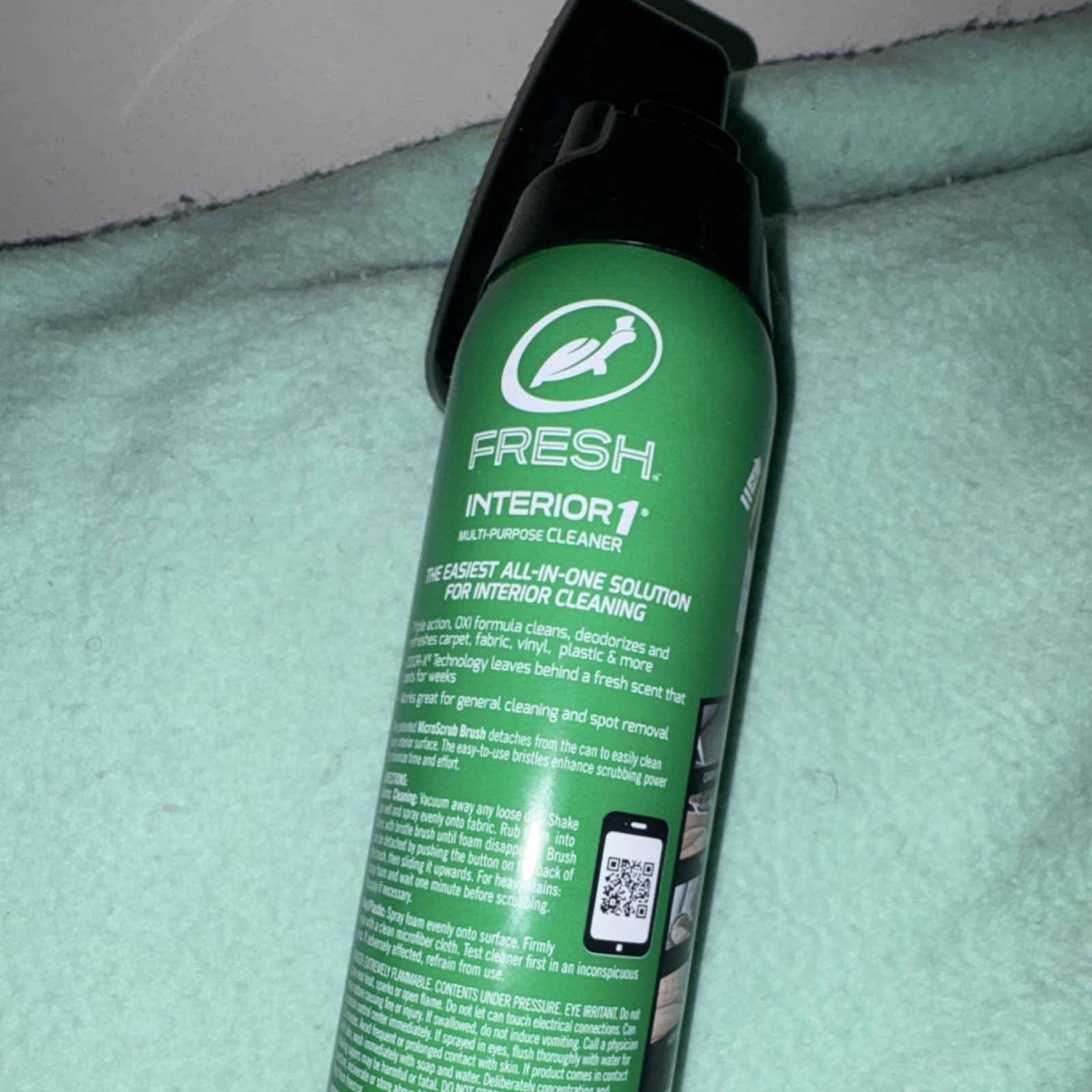 Turtle Wax OXI Upholstry Cleaner And Deodorizer Fresh Foam Carpet & Interior