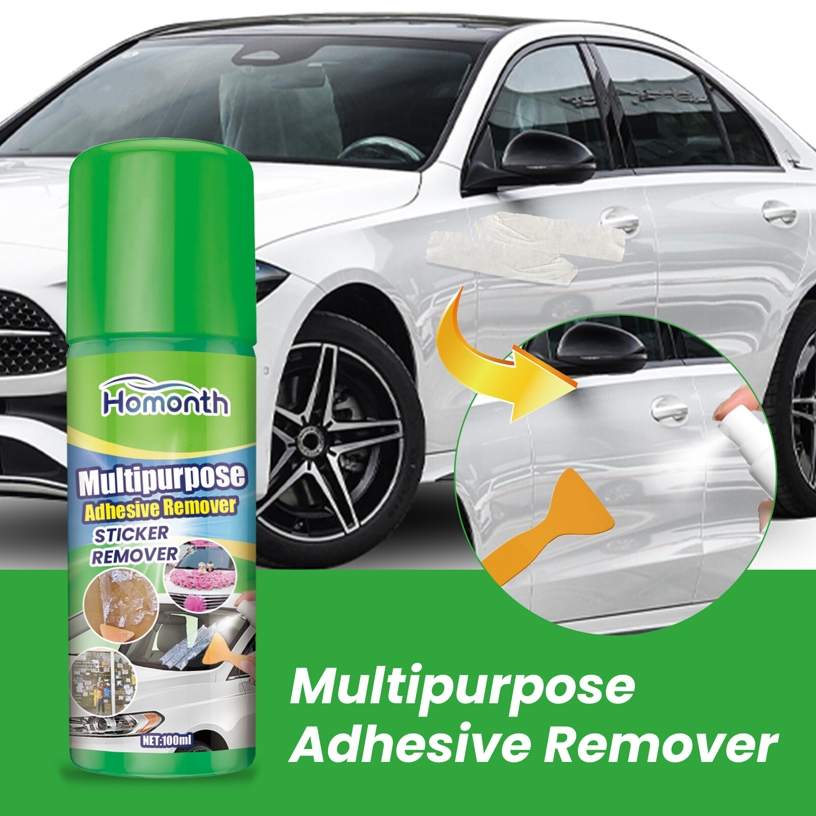 100ML Professional Strength Glue Remover Gel for Tough Stain Cleaning Solution