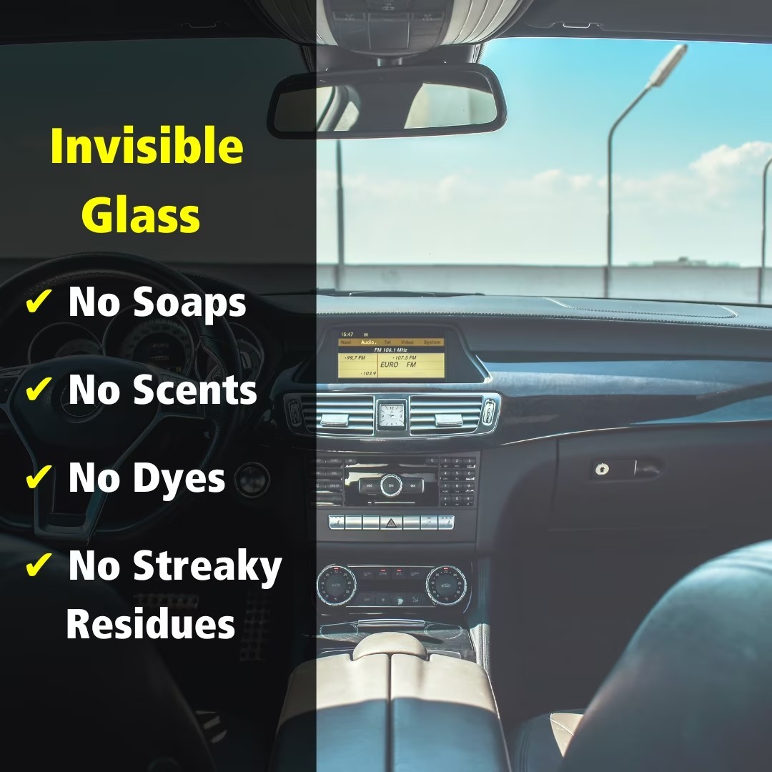 Stoner Invisible Glass Automotive Glass Cleaner, 19 Oz (Pack of 4)