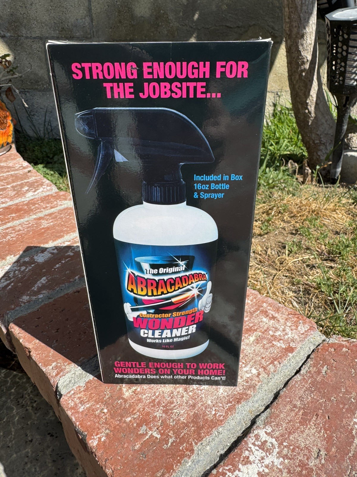 Abracadabra® Wonder Cleaner – As Seen on TV – 16 fl oz – Contractor Strength Sta