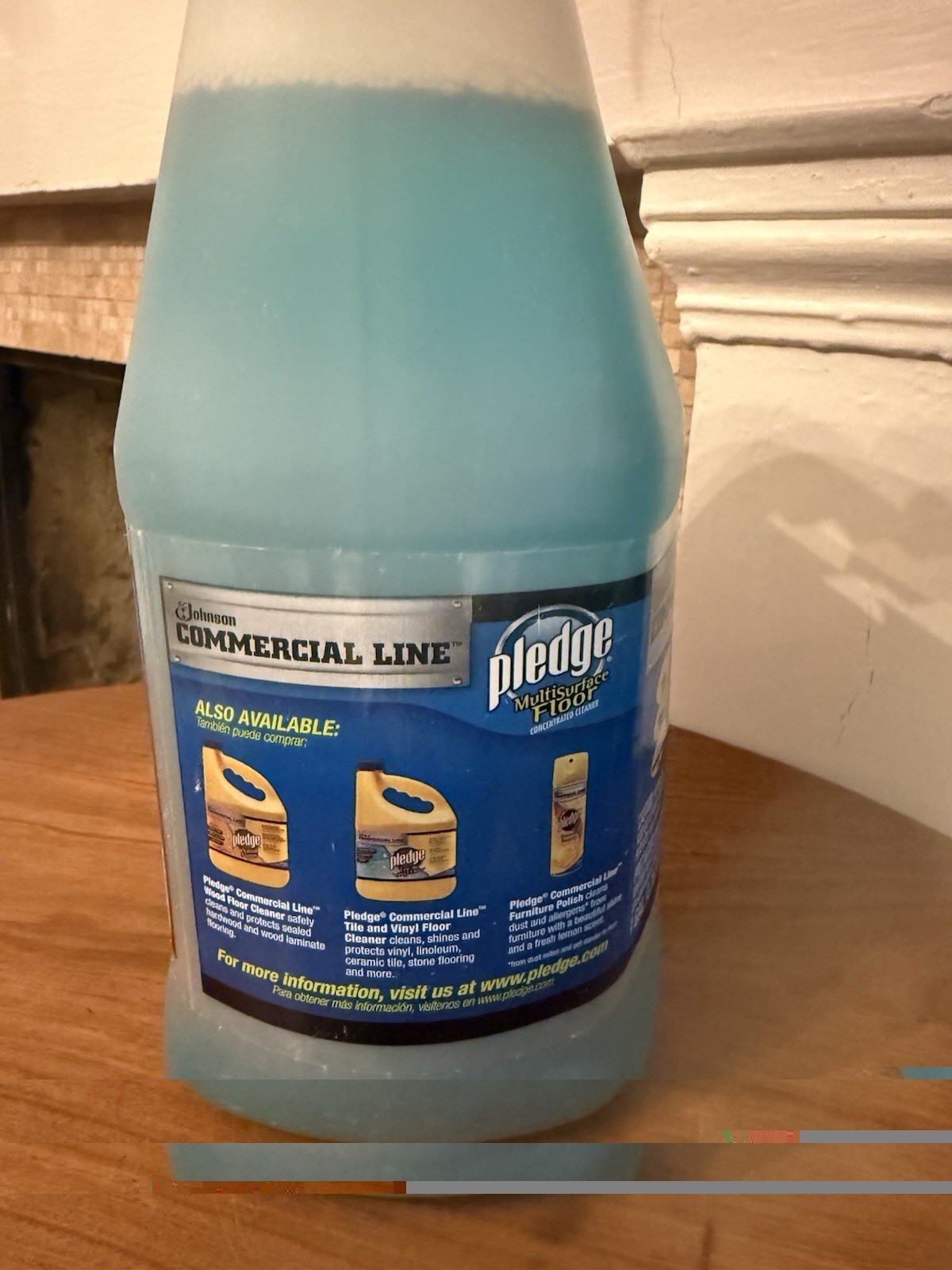 PLEDGE SC Johnson Multi Surface Floor Commercial Line 128oz Gallon Discontinued