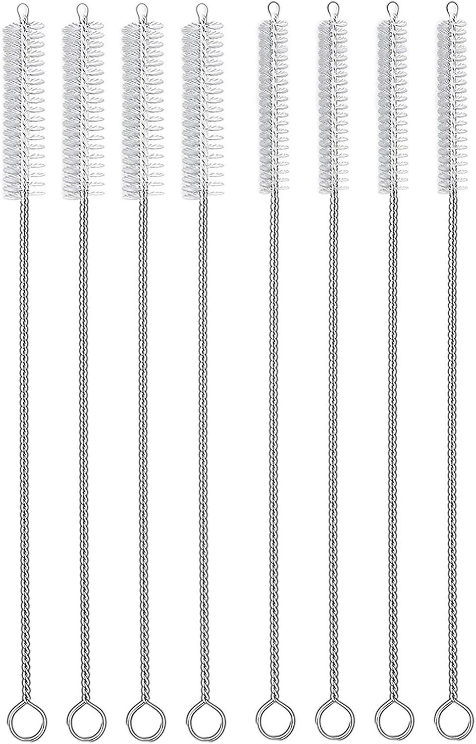 Multi-Purpose 8-Piece Straw Cleaning Brushes – Dishwasher Safe & Durable