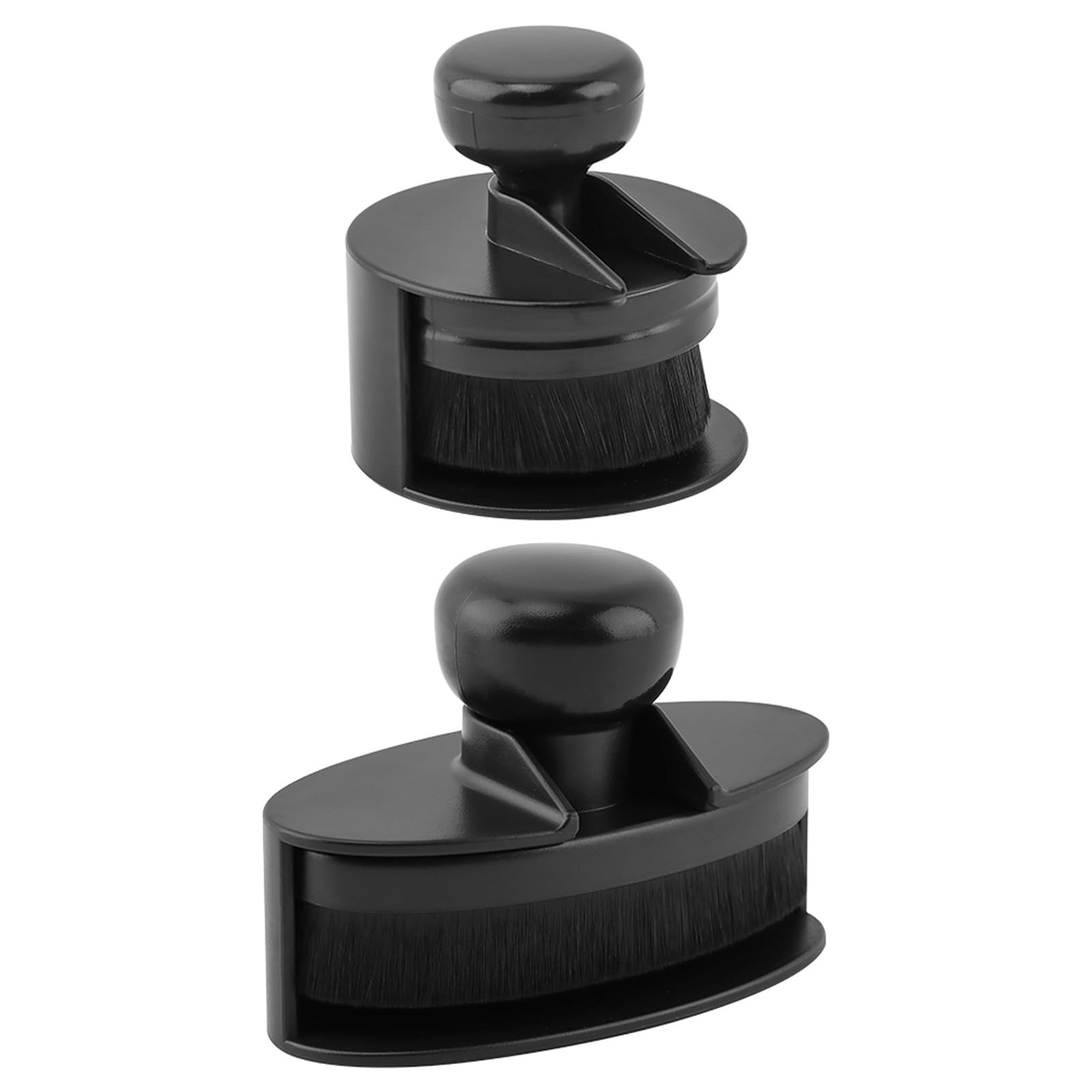2 Pack Tire Shine Applicator with Curved Brush for Car Polish and Wax