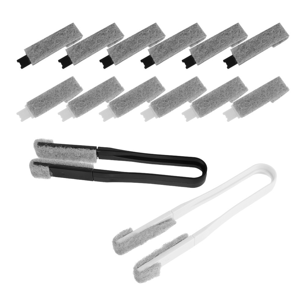 2Set Durable Blinds Cleaning Tool with Double Ended Brush for Window Shutters