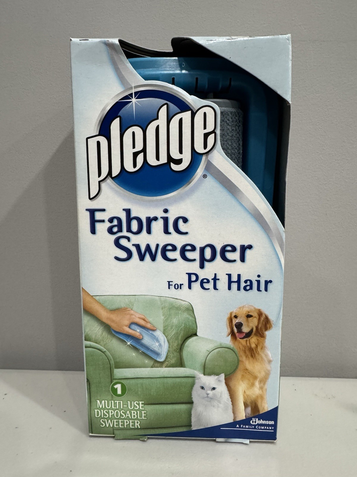 Pledge Fabric Sweeper Pet Hair Multi-Use Disposable SEALED NEW DISCONTINUED