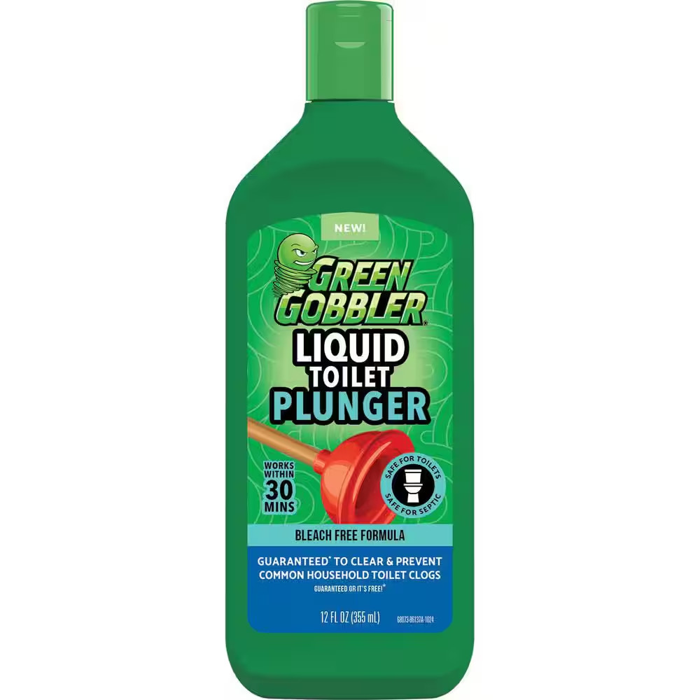 12 Oz. Liquid Toilet Plunger Drain Cleaner