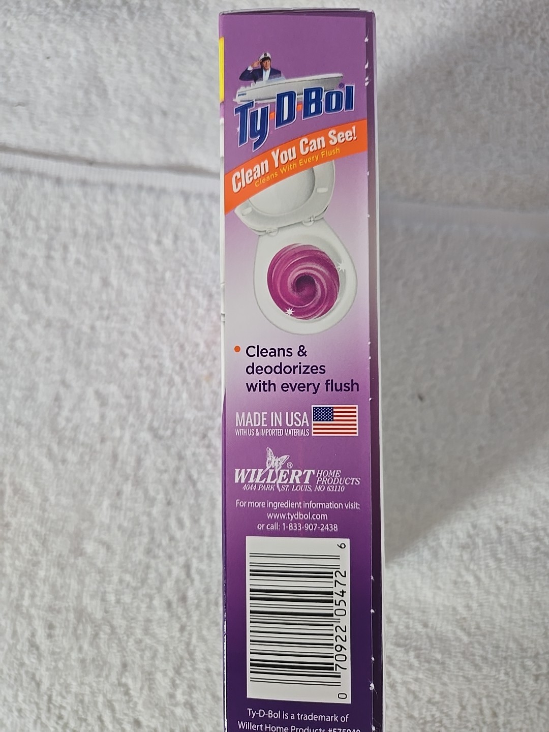Ty-D-Bol Lavender Toilet Bowl Cleaner 5 Count Tablet Value Pack MADE in the USA